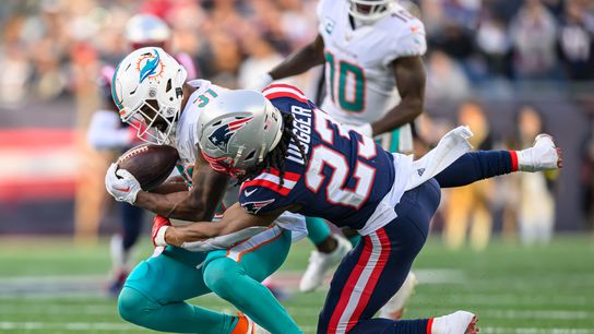 Bedard's Breakdown: Dolphins game exhibits the continued beauty and frustrations with Kyle Dugger taken at BSJ Headquarters (Patriots)
